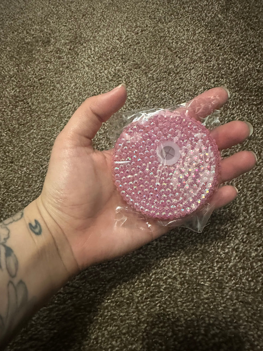 Bling Plastic Lids