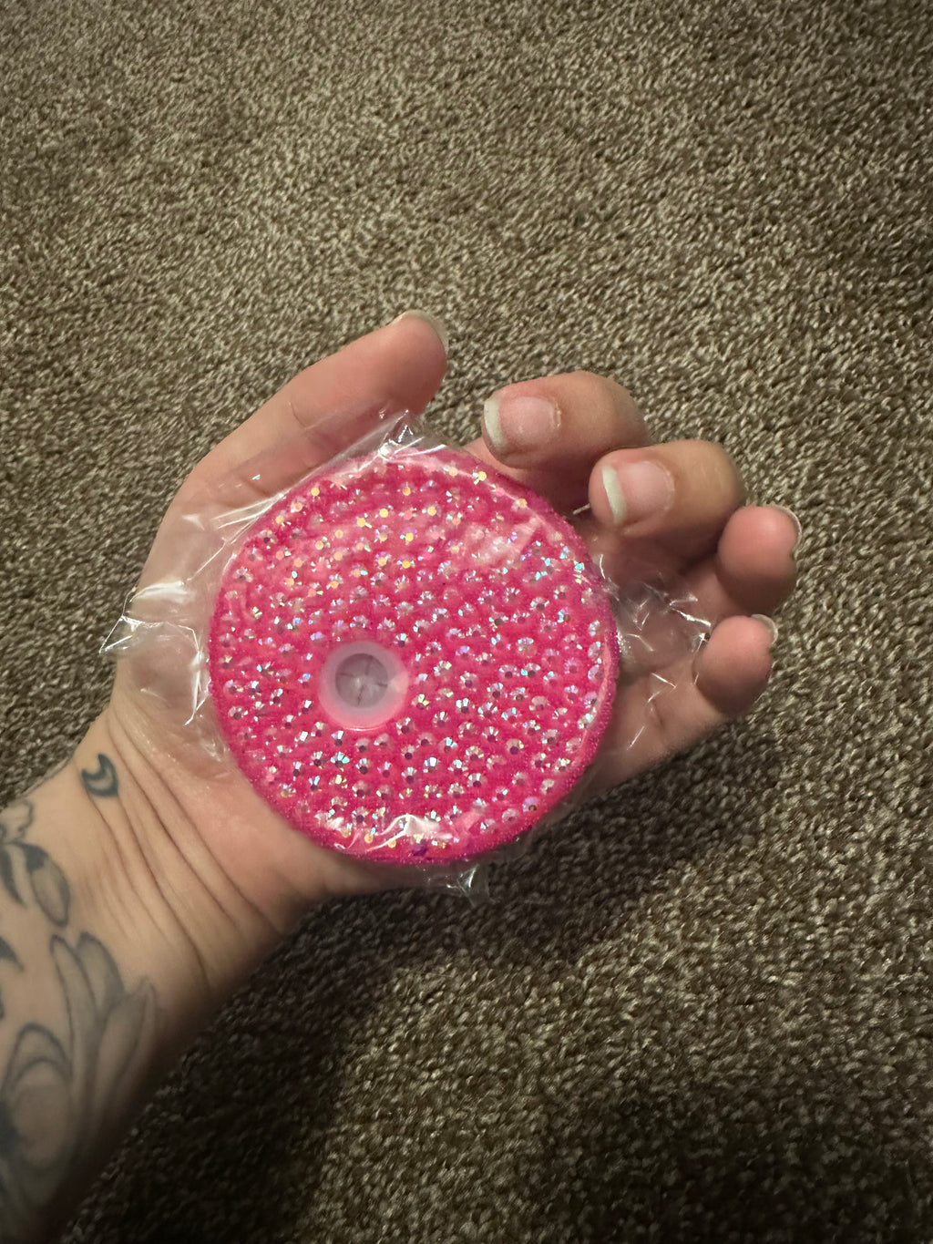 Bling Plastic Lids