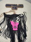 Neon Bull with Fringe Freshie