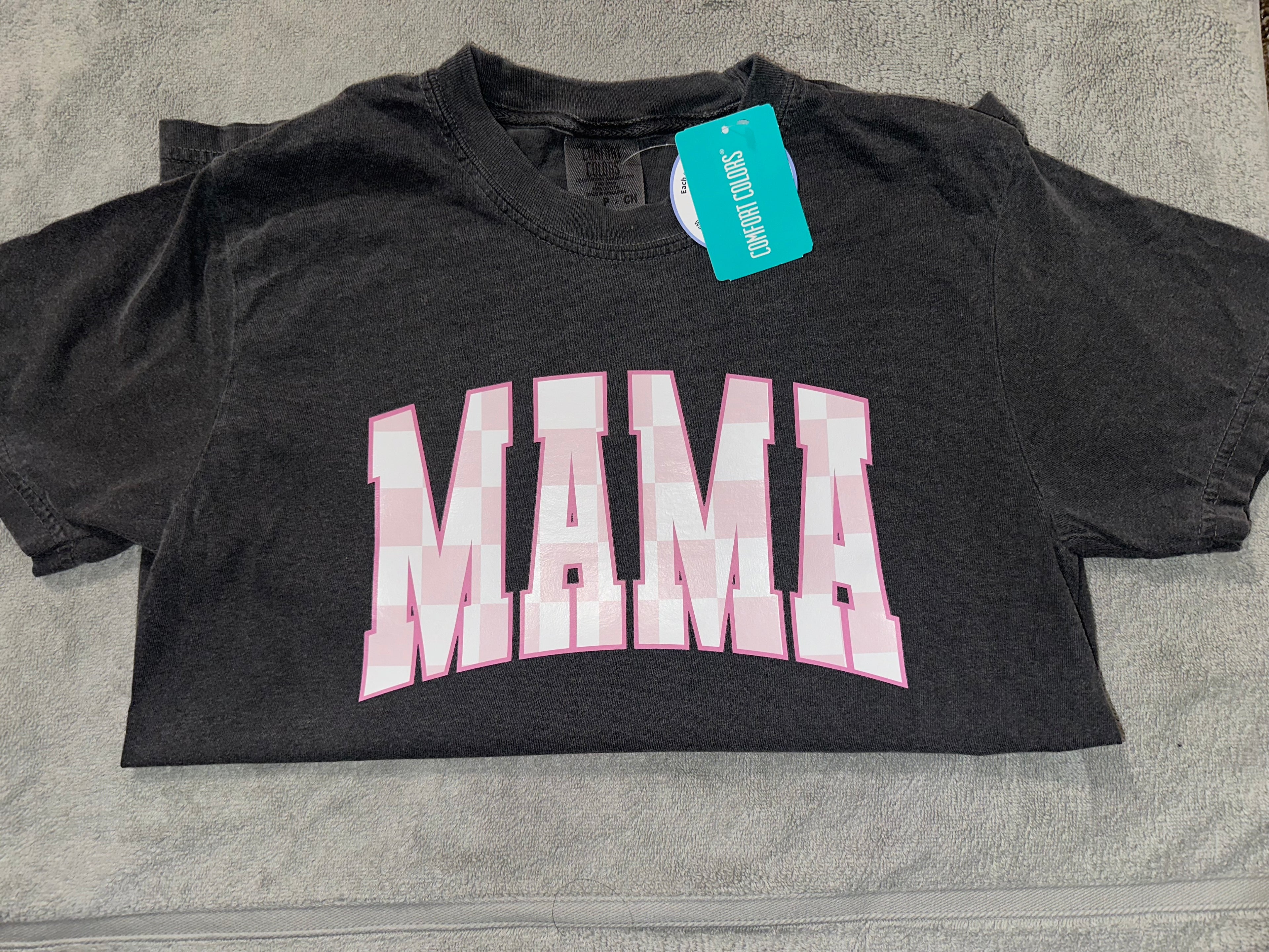 Checkered Mama Shirt