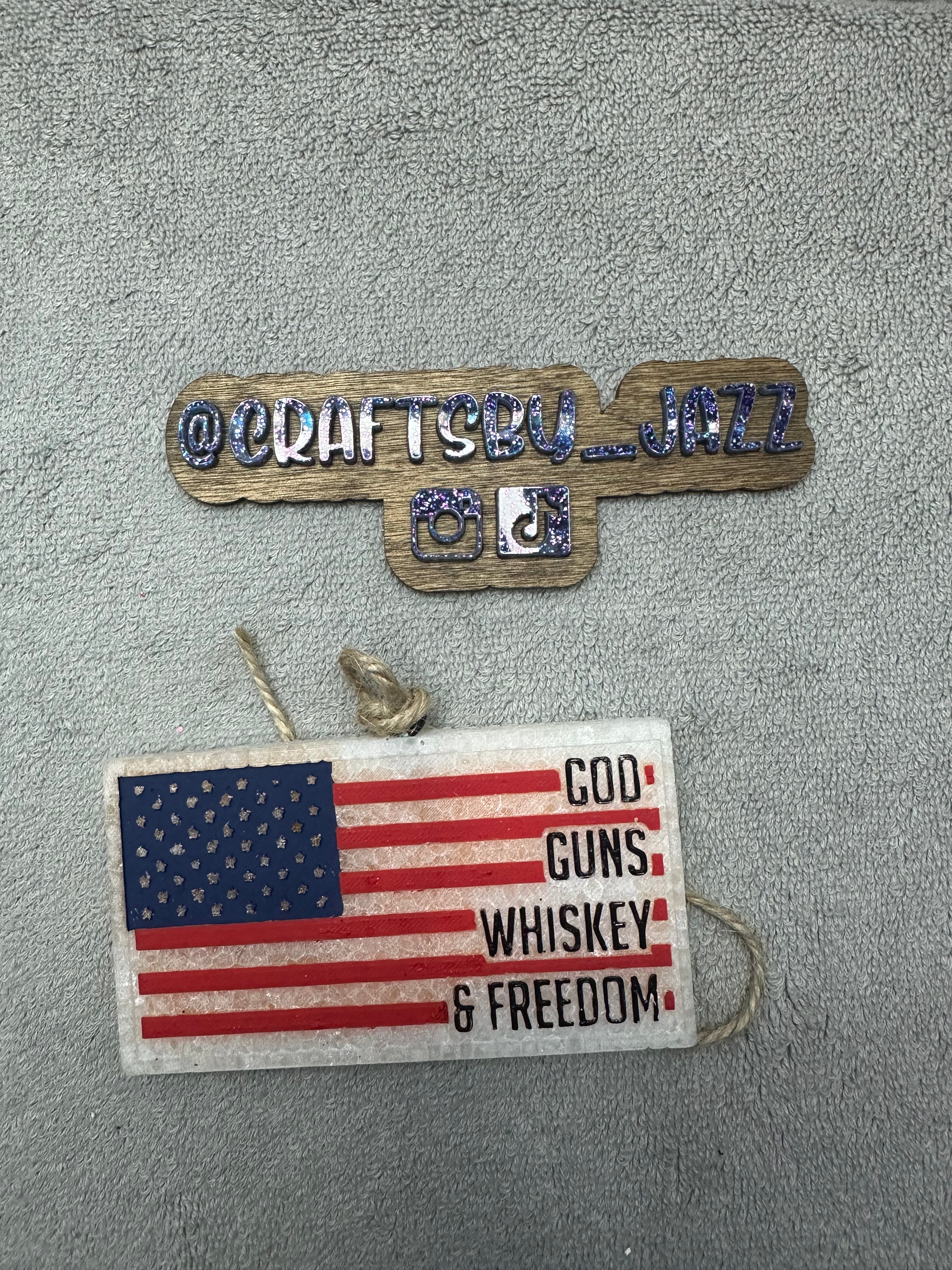 American Flag Freshie